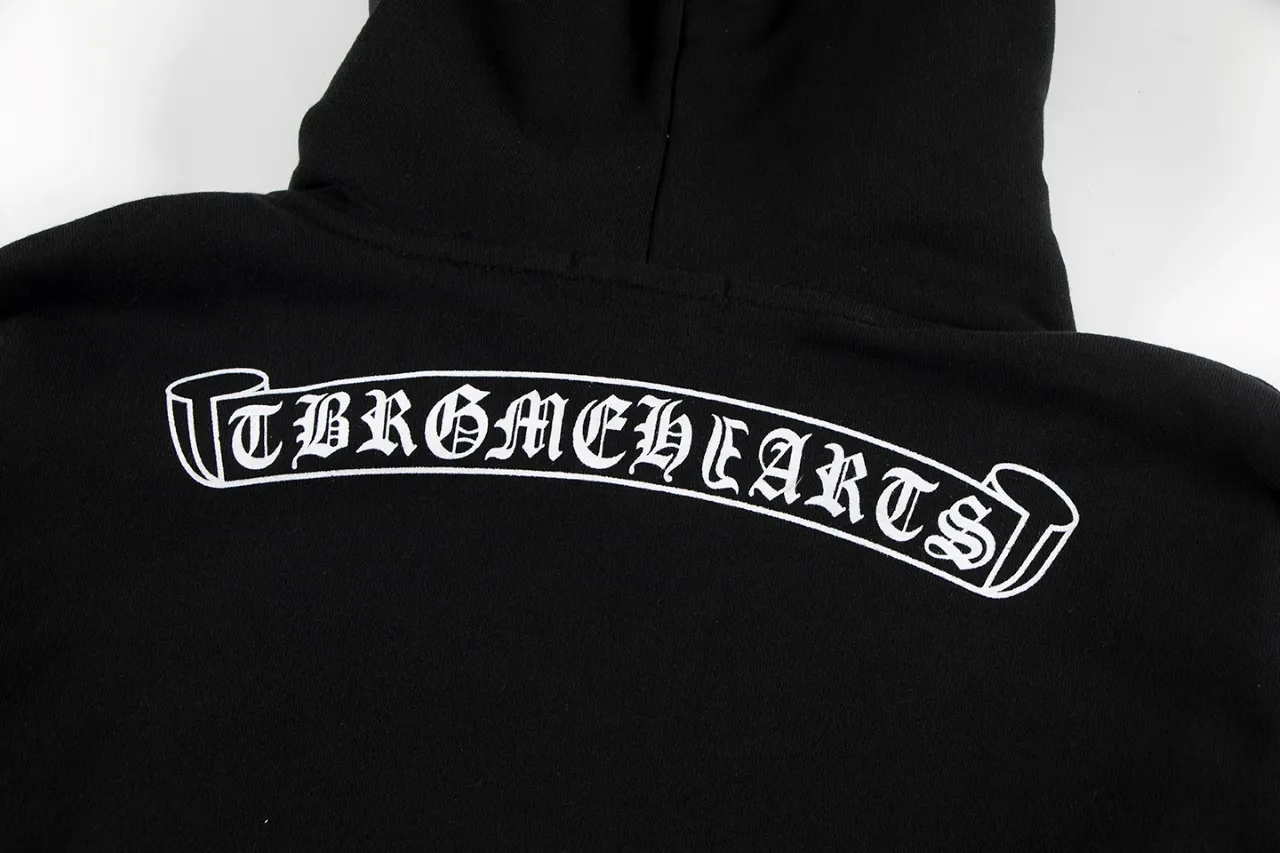 P290 Chrome Hearts Chrome Hearts Sanskrit letters printed phantom color cross group sweatshirt Size: S M L XL Color: black, white